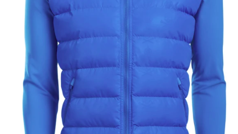 SHELBY DEBOSSED LOGO JACKET